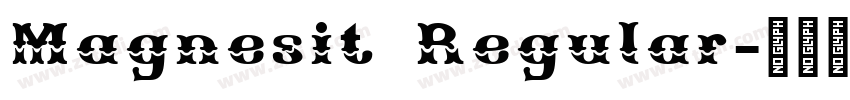 Magnesit Regular字体转换